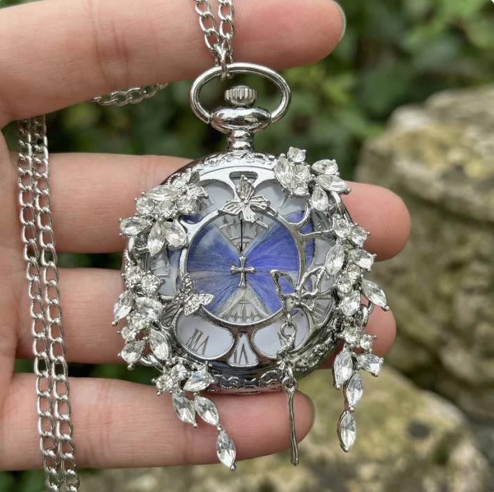 Timeless ButterFly Pocket Watch